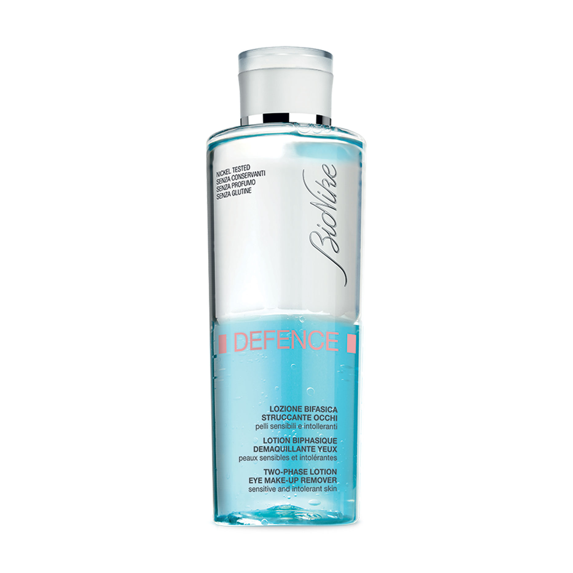 Двофазний засіб для зняття макіяжу з очей BioNike Defence Two-Phase Lotion Eye Make-Up Remover, 150 мл